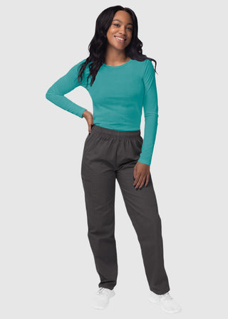 Adar Sivvan Women's Long Sleeve Comfort Underscrub Tee