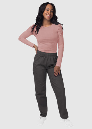 Adar Sivvan Women's Long Sleeve Comfort Underscrub Tee