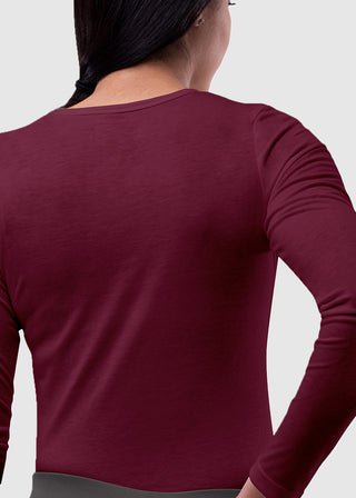 Adar Sivvan Women's Long Sleeve Comfort Underscrub Tee
