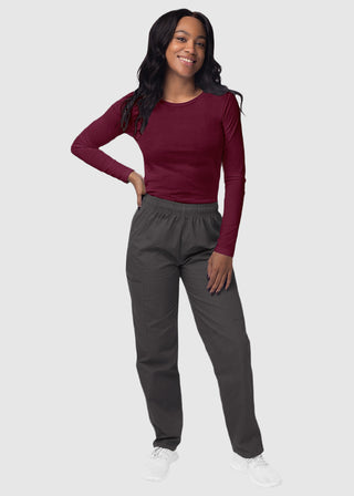Adar Sivvan Women's Long Sleeve Comfort Underscrub Tee