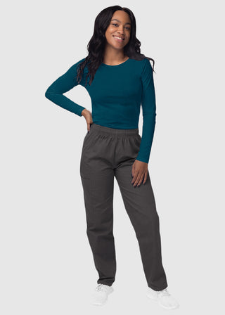 Adar Sivvan Women's Long Sleeve Comfort Underscrub Tee