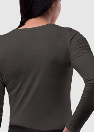 Adar Sivvan Women's Long Sleeve Comfort Underscrub Tee