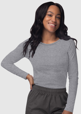 Adar Sivvan Women's Long Sleeve Comfort Underscrub Tee