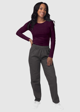 Adar Sivvan Women's Long Sleeve Comfort Underscrub Tee