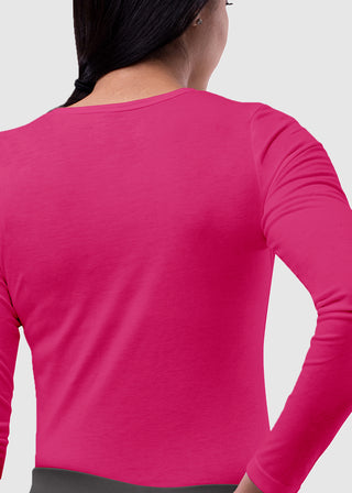 Adar Sivvan Women's Long Sleeve Comfort Underscrub Tee