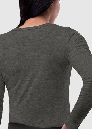 Adar Sivvan Women's Long Sleeve Comfort Underscrub Tee