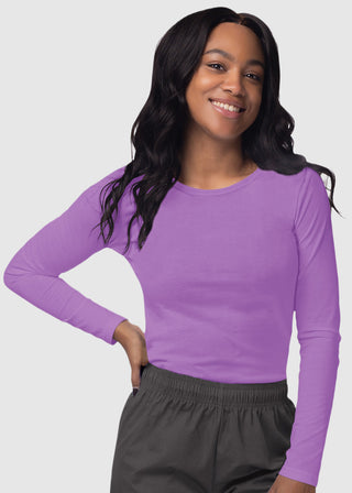 Adar Sivvan Women's Long Sleeve Comfort Underscrub Tee