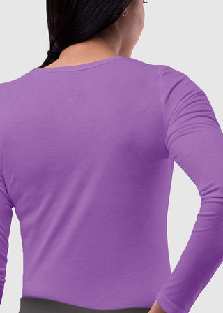 Adar Sivvan Women's Long Sleeve Comfort Underscrub Tee