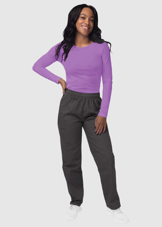 Adar Sivvan Women's Long Sleeve Comfort Underscrub Tee
