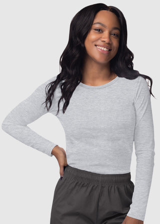 Adar Sivvan Women's Long Sleeve Comfort Underscrub Tee
