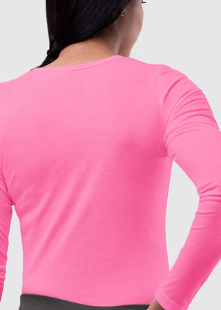 Adar Sivvan Women's Long Sleeve Comfort Underscrub Tee