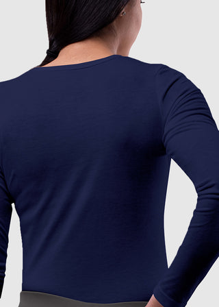 Adar Sivvan Women's Long Sleeve Comfort Underscrub Tee