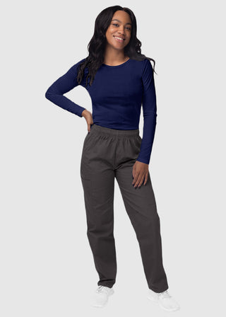 Adar Sivvan Women's Long Sleeve Comfort Underscrub Tee