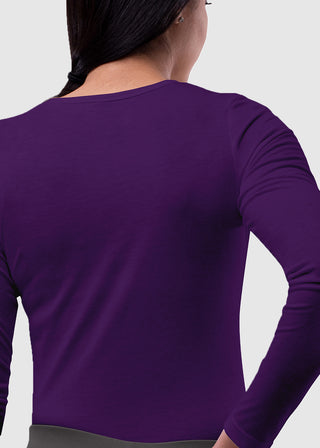Adar Sivvan Women's Long Sleeve Comfort Underscrub Tee