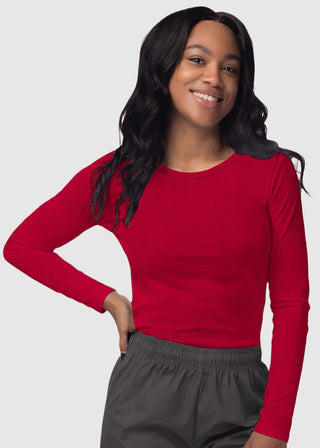 Adar Sivvan Women's Long Sleeve Comfort Underscrub Tee