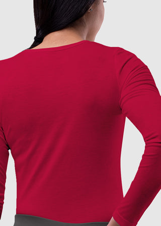 Adar Sivvan Women's Long Sleeve Comfort Underscrub Tee