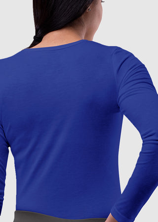 Adar Sivvan Women's Long Sleeve Comfort Underscrub Tee