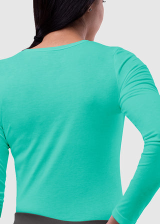 Adar Sivvan Women's Long Sleeve Comfort Underscrub Tee