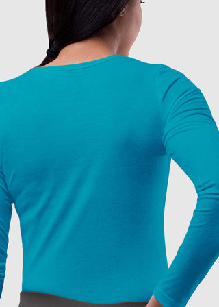 Adar Sivvan Women's Long Sleeve Comfort Underscrub Tee