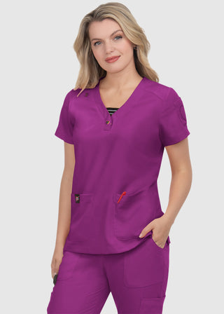 Koi Betsey Johnson Kennedia Women's Scrub Top