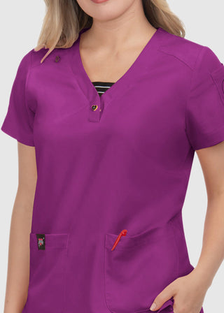Koi Betsey Johnson Kennedia Women's Scrub Top
