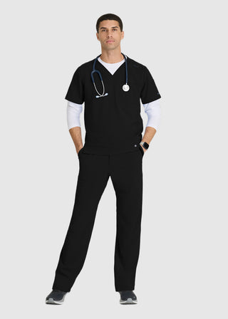 Barco One Men 7 Pockets Elastic Waist Tall Scrub Pant