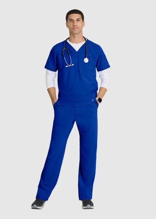 Barco One Men 7 Pockets Elastic Waist Cargo Scrub Pant