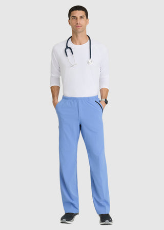 Barco One Men 7 Pockets Elastic Waist Tall Scrub Pant