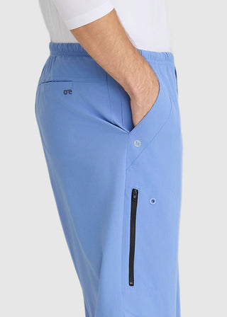 Barco One Men 7 Pockets Elastic Waist Cargo Scrub Pant