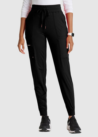 Barco One Women's Elastic Waistband Jogger Scrub Pants