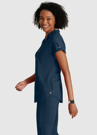 Barco One Women's Zip-Neck Dolman Top