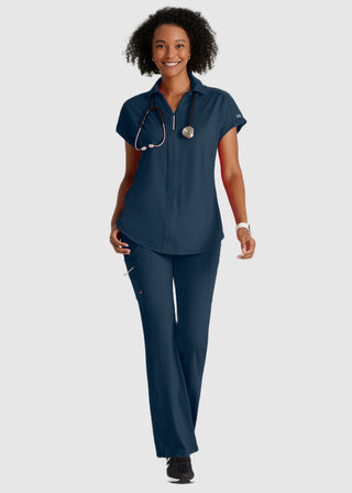 Barco One Women's Zip-Neck Dolman Top