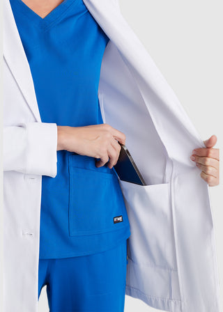 Barco Women's Merit 3-Pocket 30 Inch 3 Button Lab Coat