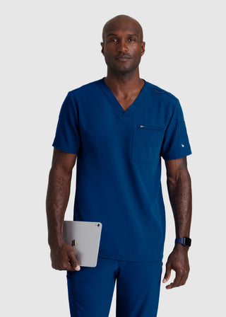 Barco Unify Men's V-Neck Scrub Top