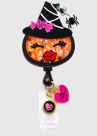 Koi Betsey Johnson Retractable Badge Reel