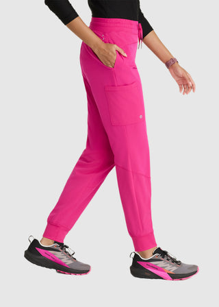 Barco One Women's Three Pocket Elastic waist Cargo Jogger Pant