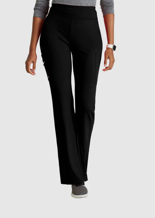 Barco One Women's High Rise Fit And Flare Scrub Tall Pants