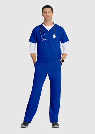 Barco One Men's Velocity V-Neck Scrub Top