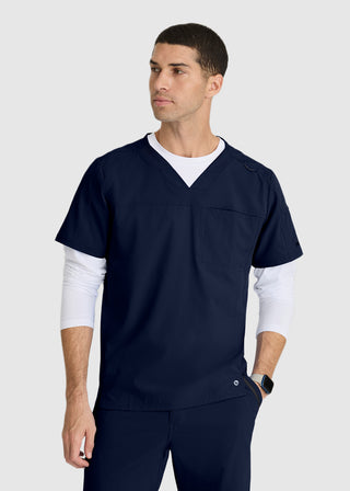 Barco One Men's Velocity V-Neck Scrub Top