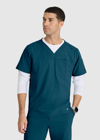 Barco One Men's Velocity V-Neck Scrub Top