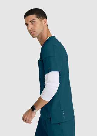 Barco One Men's Velocity V-Neck Scrub Top
