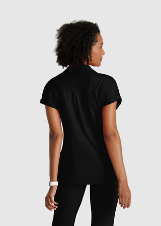 Barco One Women's Zip-Neck Dolman Top