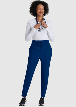 Barco One Women's Three Pocket Elastic waist Cargo Jogger Pant