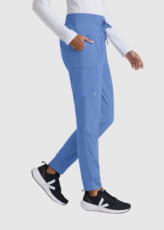 Barco One Women's Three Pocket Elasticwaist Cargo Jogger Tall Pant