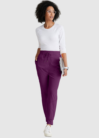 Barco One Women's Three Pocket Elastic waist Cargo Jogger Pant