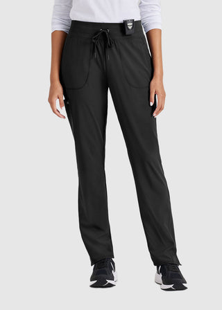 Barco One Women's Uplift Slim Leg Scrub Petite Pant