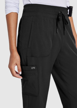 Barco One Women's Uplift Slim Leg Scrub Petite Pant