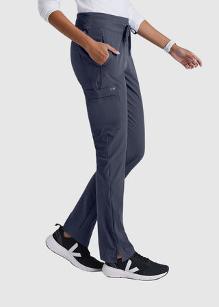 Barco One Women's Uplift Slim Leg Scrub Petite Pant
