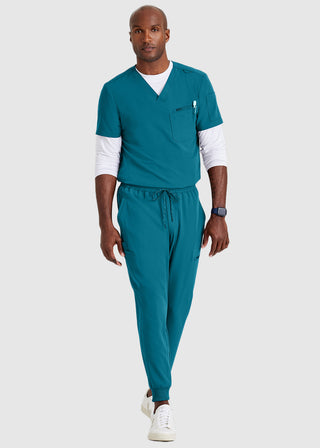 Barco Unify Men's V-Neck Scrub Top
