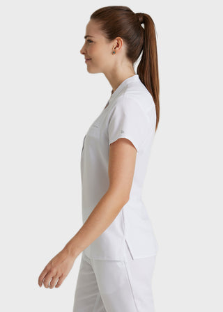 Barco Unify Women's Henley Tuck-In Scrub Top